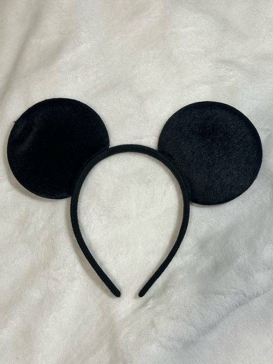Other - Mickey Mouse Ears Headband Classic Black Velvet Disney Style